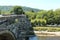 Pont Fawr bridge over the river conwy