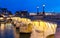 The pont neuf in evening, Paris.