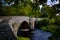 Pont Tordu crooked bridge at Le Puy en Velay, France