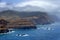Ponta de Sao Lourenco from Baixas do Guincho, the vicinity of the island`s new port. Madeira island.
