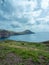 Ponta de Sao Lourenco peninsula in east coast of Madeira, Portugal during sunny winter day in Atlantic ocean