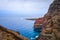 Ponta do Sol village aerial view, Santo Antao island, Cape Verde