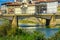 Ponte Bridge alle Grazie Arno River Florence Italy
