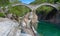 Ponte dei Salti,Valle Verzasca,Ticino Canton,Switzerland