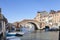 Ponte dei Tre Archi on the Cannaregio Canal, Cannaregio, Venice, Veneto, Italy