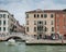 Ponte del Sepolcro - Pedestrian bridge on Riva degli Schiavoni. Venice