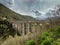 Ponte delle Torri aqueduct in Spoleto, Umbria