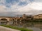 The Ponte Pietra - Veronas oldest bridge in the old town of Verona, Italy