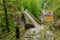 Ponte Romano Intragna Bridge hiding in the valley with beautiful