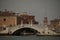 Ponte San Biasio delle Catene brigde over the grand canal in Venice, Italy