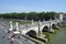 Ponte Sant Angelo also known as Bridge of Angels, Rome, Italy