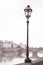 Ponte Santa Trinita Bridge and Lamppost, Florence