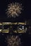 Ponte Vecchio bridge in Florence Fireworks