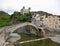 Ponte Vecchio di Dolceacqua, Bridge at Dolceaqua, Liguria, Italy.