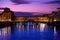 The Ponte Vecchio by night