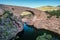 Ponte Vecchiu bridge over the Fango river in Corsica