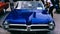 Pontiac Bonneville 1967 Blue retro cars of the old sample