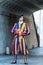 Pontifical Swiss guard with sword - Vatican City Rome