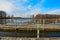 Pontoon bridge on Horicon Marsh,Wisconsin