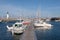 Pontoon of Port-Haliguen in Morbihan