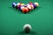 Pool Balls and Table