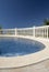 Pool and balustrade