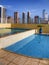 Pool in condominium