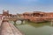 Pool at the Fatehpur Sikri ghost city in Agra