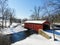 Pool Forge Covered Bridge located in the famous and historic county of Lancaster, Pennsylvania