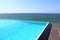 Pool Hotel Saman Villas on a rock in the Indian Ocean