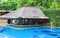 Pool in hotel in tropics