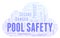 Pool Safety word cloud.