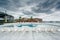 The pool at the Sagamore Pendry Hotel in Fells Point, Baltimore, Maryland