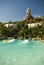 Pool and toboggan in Siam Park, Tenerife