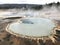 Pool in Yellowstone National Park in Wyoming