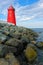 Poolbeg lighthouse. Dublin. Ireland