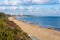 Poole beach at Branksome Dorset England UK near to Bournemouth