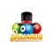 Poolroom billiards game logo icon. Billiards club template emblem design