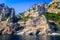 Pools of Venus beach in Orosei Golf, Sardinia, Italy