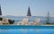 Poolside at le lavandou, french riviera