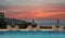 Poolside at Le Lavandou, french riviera, france