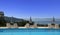 Poolside at Le Lavandou, french riviera, france