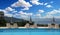 Poolside at Le Lavandou, french riviera, france