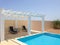 Poolside pergola, gazebo providing shade