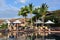 Poolside scenery in The Ritz-Carlton Sanya, Yalong Bay