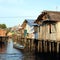 Poor houses above sea