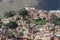 Poor houses in Caracas, Venezuela