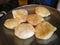 Poori chana and halwa poori is famous desi dish in break fast