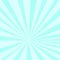 Pop art background, sunlight blue. Vector gradient