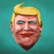 Pop Art Donald Trump illustration